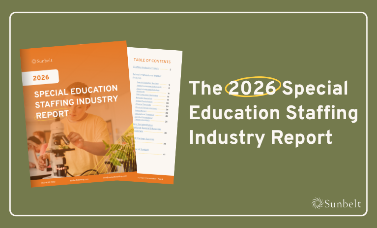 The 2026 Special Education Staffing Industry Report